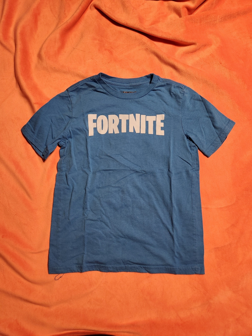 Boys Blue Fortnite Tee